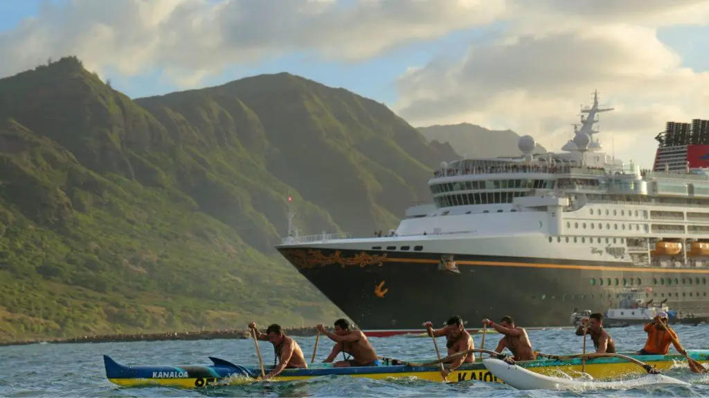 Disney Wonder in Hawaii