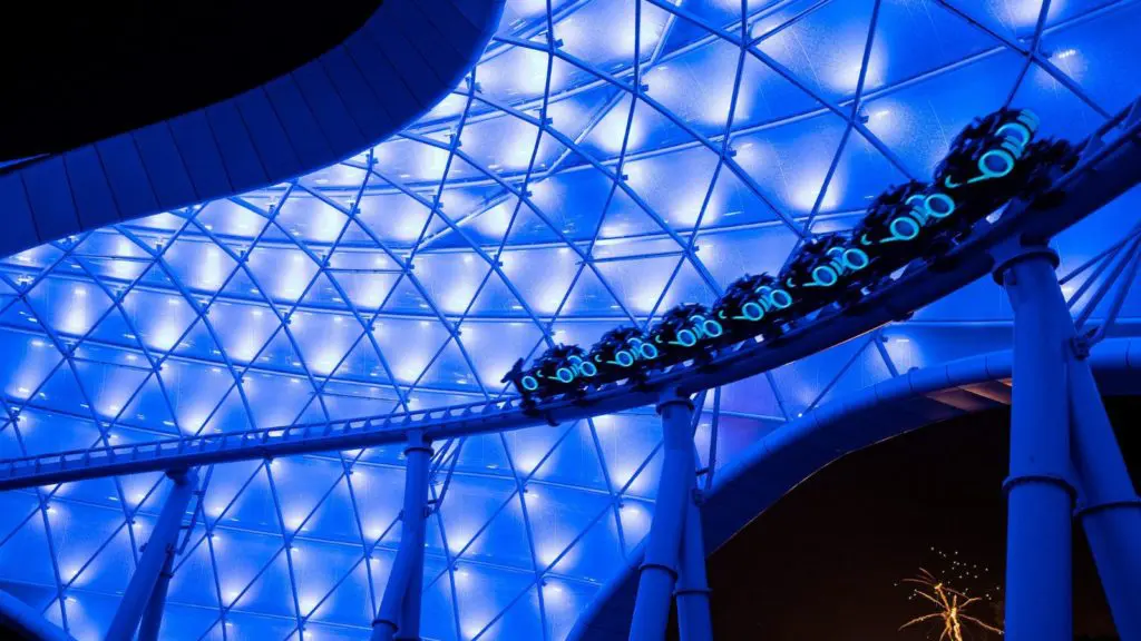 TRON Lightcycle / Run is one of the fastest coasters in any Disney park (Photo: Disney)