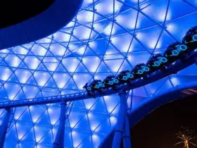 TRON Lightcycle / Run is one of the fastest coasters in any Disney park (Photo: Disney)