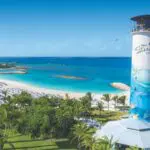 Beach and zip line at Great Stirrup Cay (Photo: Norwegian Cruise Line)