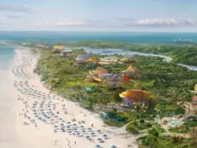 Concept art of Lighthouse Point from above (Credit: Disney Cruise Line)