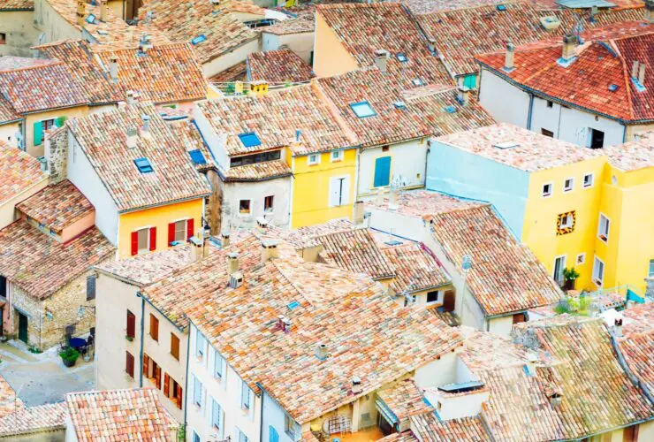 Moustiers-Sainte-Marie, France, Provence in the South of France