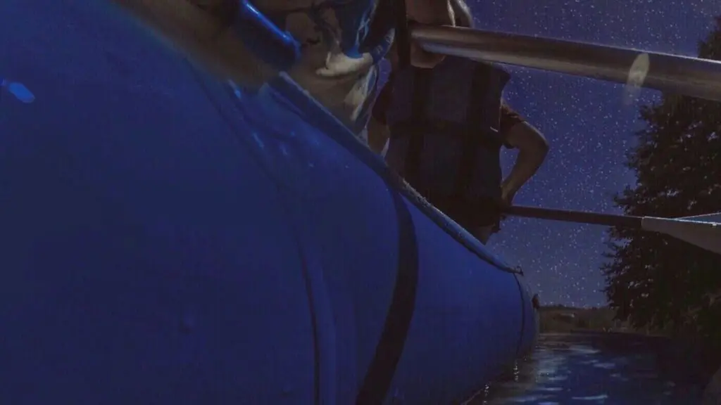 Both the sea and the stars shine during an after dark bioluminescent tour (Photo: BK Adventures Biolume Kayaking)