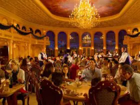 Magic Kingdom guests dine in splendor at Be Our Guest (Photo: Disney)