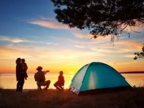 Camping with a baby (Photo: Shutterstock)