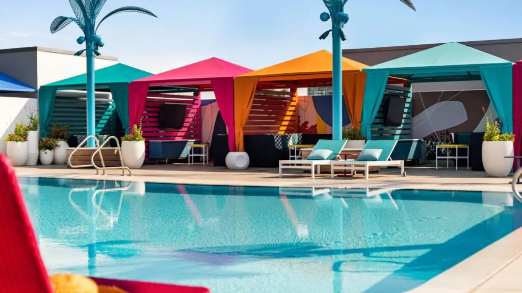 The pool at Lake Nona Wave Hotel in Orlando, Florida (Photo: Lake Nona Wave Hotel)