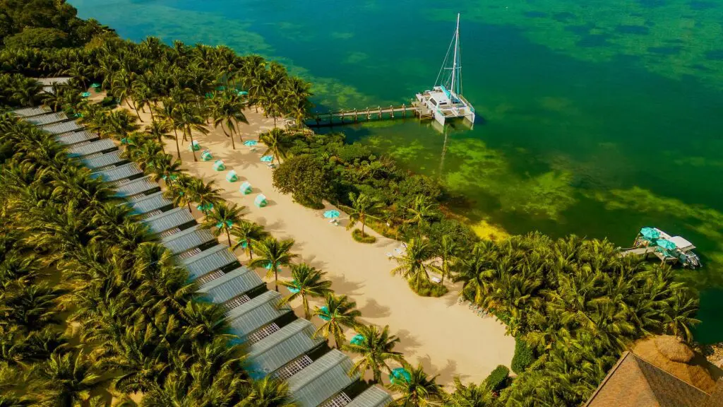 Beach at Bungalows Key Largo