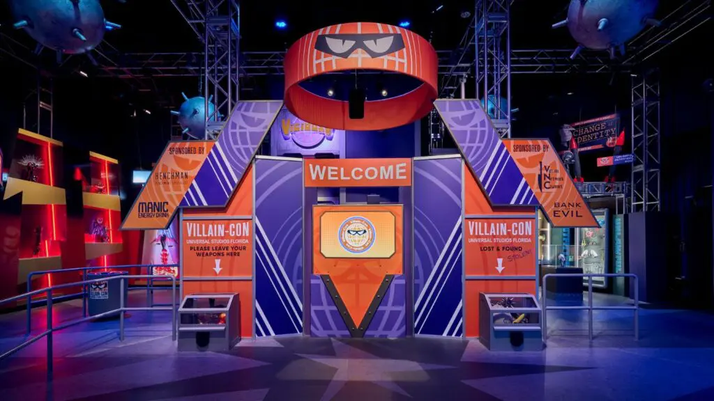Staging area inside Villain-Con Minion Blast at Universal Studios Florida (Photo: Universal Orlando Resort)