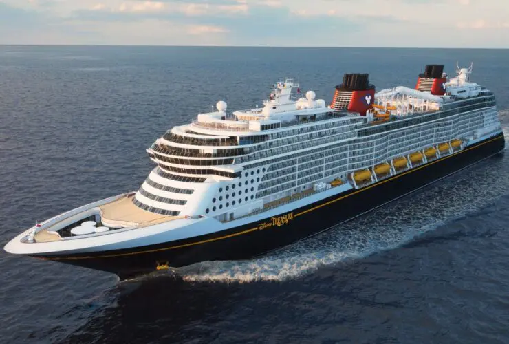 Artist rendering of the Disney Treasure at sea (Photo: Disney Cruise Line)