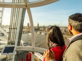 View of London from the London Eye (Photo: Visit Britain:Andrew Pickett)