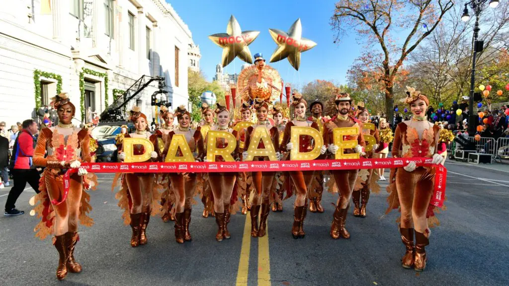 Performers wait for the parade to start (Photo: Macy's)