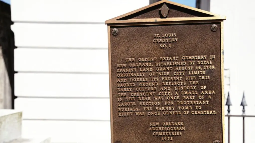 St. Louis Cemetery No. 1 in New Orleans (Photo: New Orleans Catholic Cemeteries)