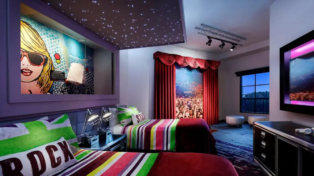 Hard Rock Hotel Room