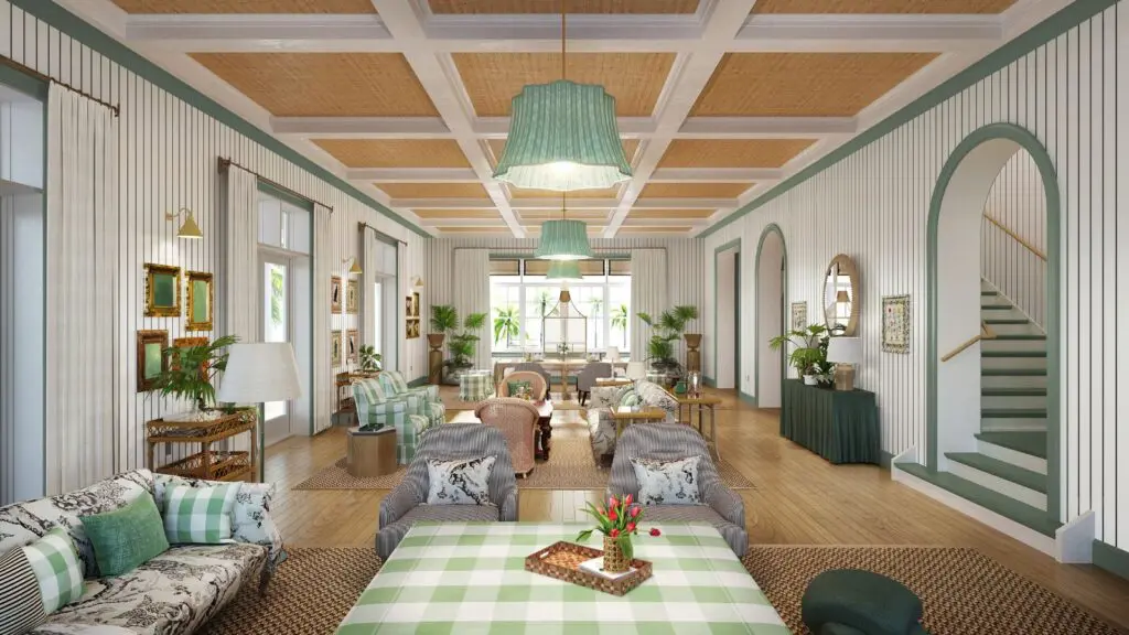 Artist's rendering of The Dunlin, which will open in summer 2024 (Credit: The Dunlin, Auberge Resorts Collection)