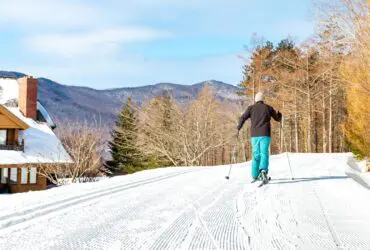 Cross-country skiing at the Trapp Family Lodge in Stowe, Vermont (Photo: Trapp Family Lodge)