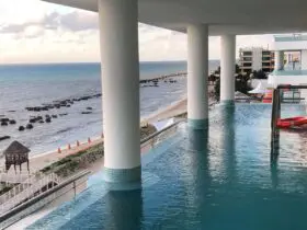 Every guest room is a swim up oceanfront suite at Nickelodeon Hotels and Resorts Riviera Maya (Photo: Josh Roberts)