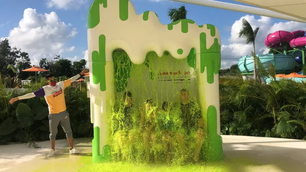 One of many opportunities to get slimed at Nickelodeon Resorts (Photo: Josh Roberts)