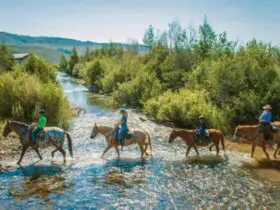 Horseback riding at C Lazy U Ranch (Photo: C Lazy U Ranch)