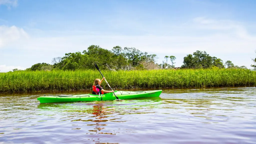 Kayaking on Georgia's Golden Isles (Photo: Jekyll Island Authority)