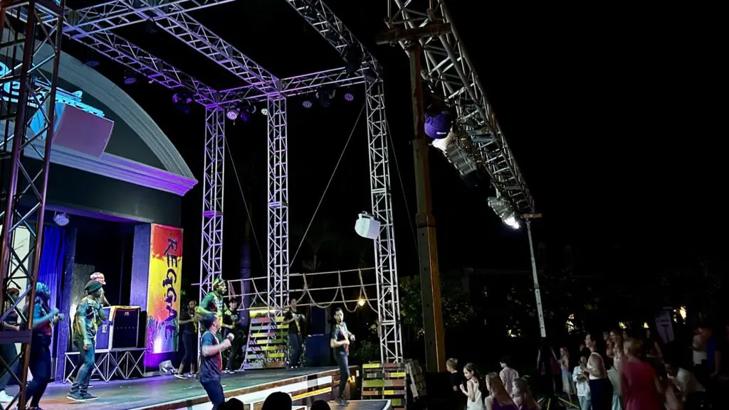 evening entertainment at Beaches Turks & Caicos