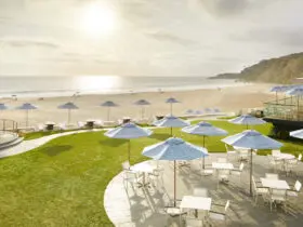 View of beach club at Waldorf Astoria Monarch Beach Resort & Club