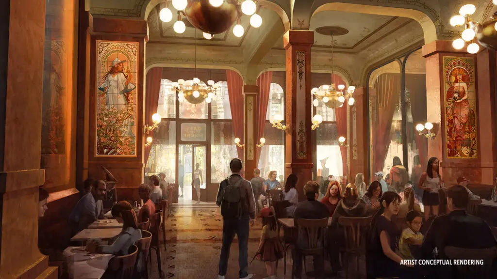 Cafe L'Air De La Sirene at The Wizarding World of Harry Potter - Ministry of Magic