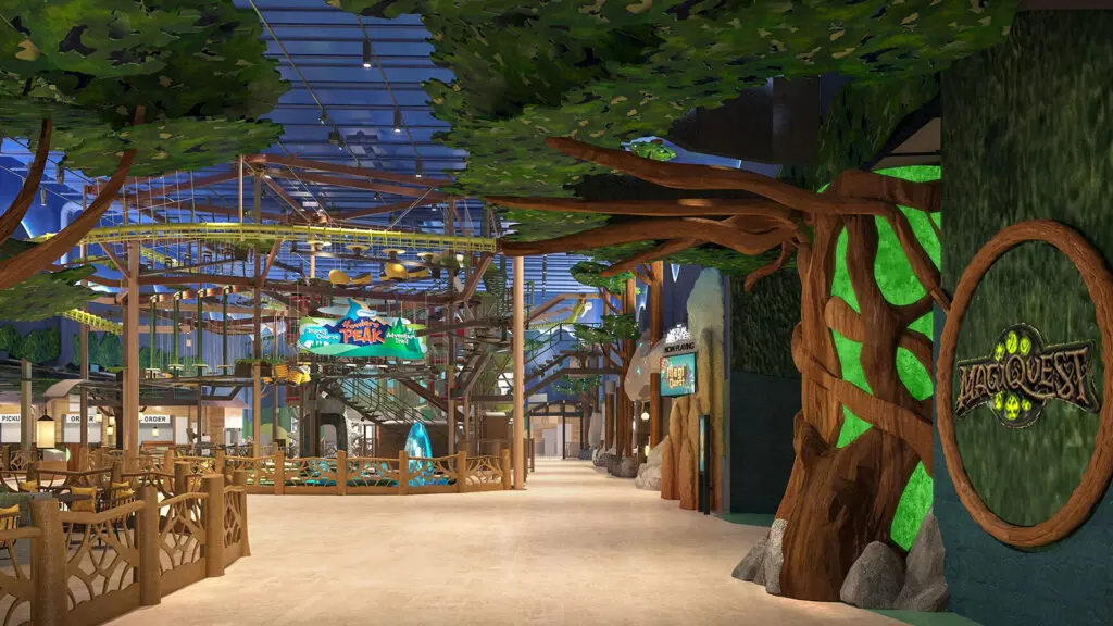 Indoor obstacle course