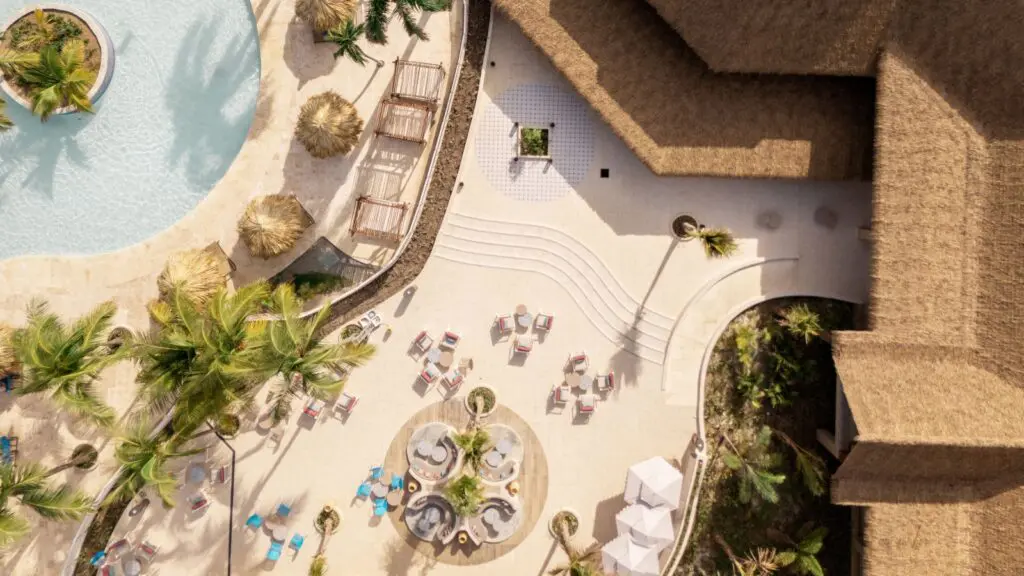 n aerial view of Club Med Punta Cana