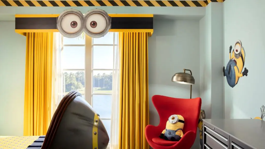 Despicable Me Kid's Suite at Loews Portofino Bay Hotel in Orlando, Florida