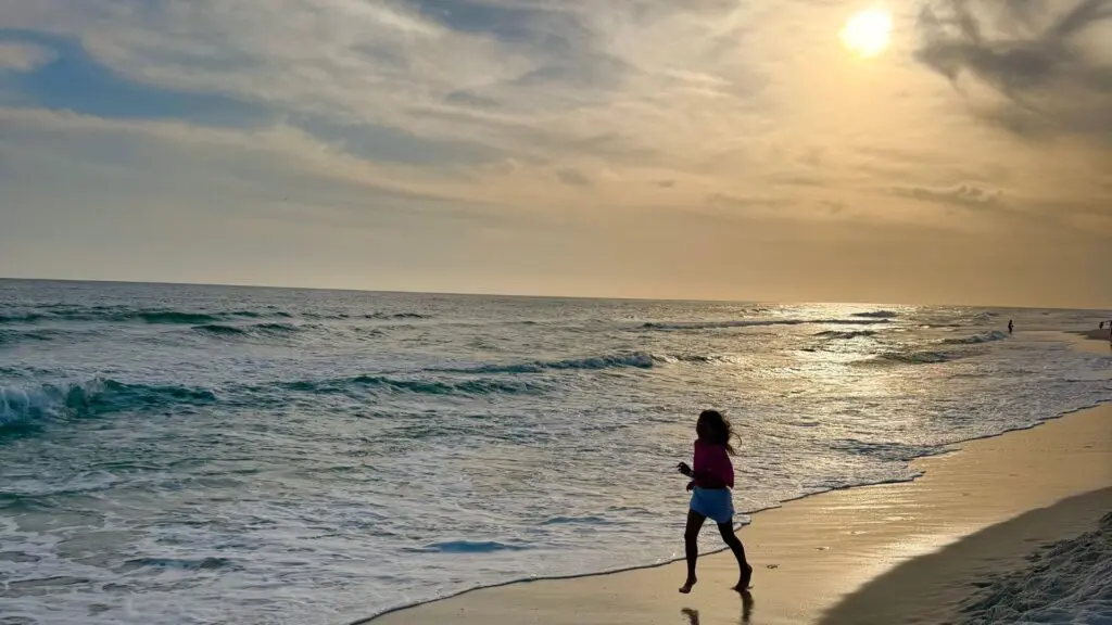 The beach near Camp Creek Inn