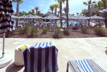 cabana at Camp Creek Inn pool