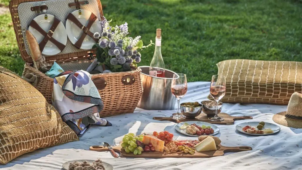 Picnic provided by the Four Season Austin