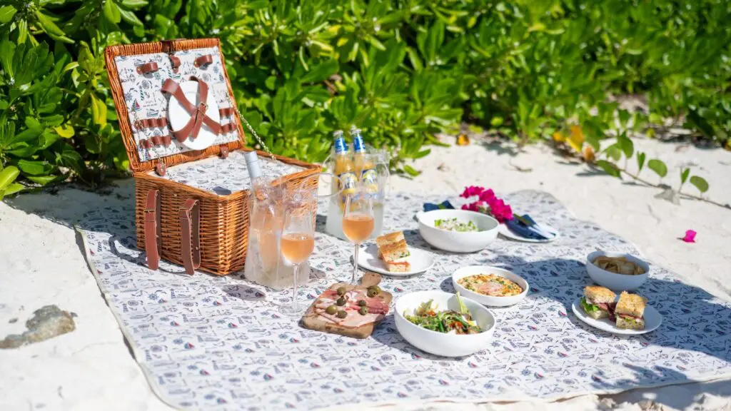 Picnic spread by Tamarind Hills Resort and Villas