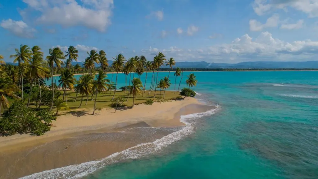Playa Esmeralda in the Miches region of the Dominican Republic