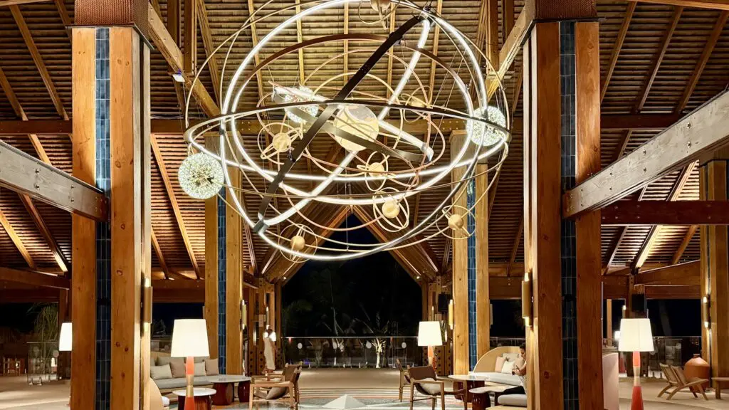 Lobby art at Club Med Punta Cana