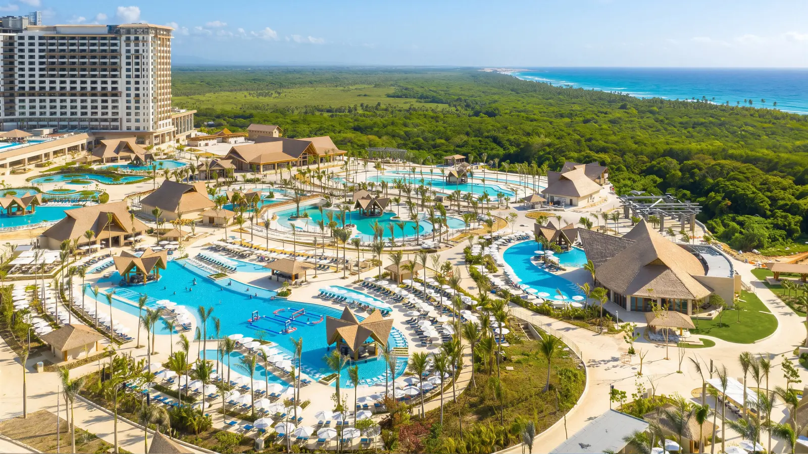 An aerial view of Moon Palace The Grand – Punta Cana