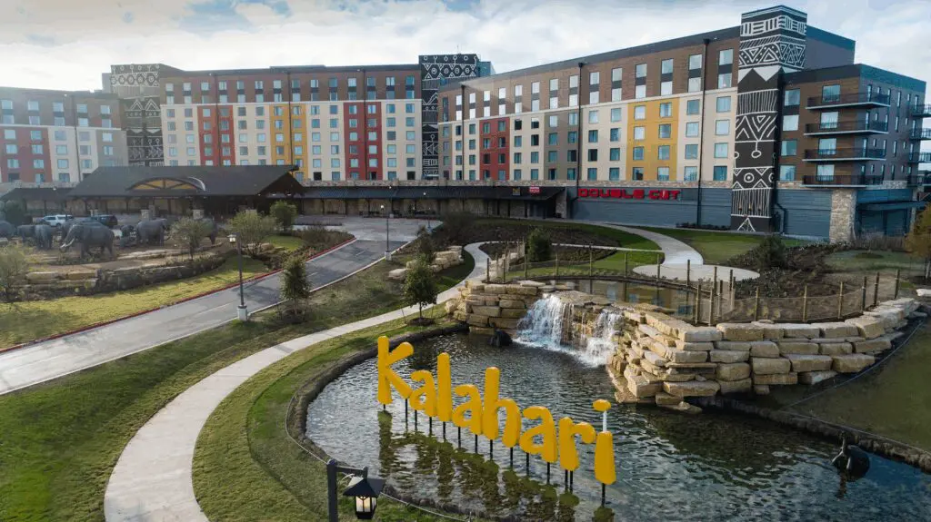 A rendering of the exterior of the upcoming Kalahari Resorts & Conventions–Spotsylvania