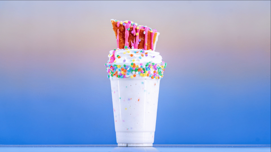 25th anniversary Cake Shake at Disney California Adventure