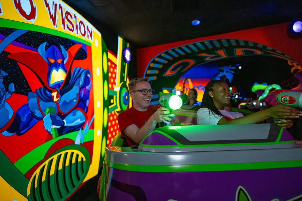 Space Ranger Buzz Lightyear Spins at Walt Disney World