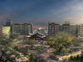 Artist rendering of Disney Lakeshore Lodge