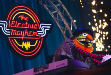 The Electric Mayhem as seen on Rock 'n' Roller Coaster Starring The Muppets