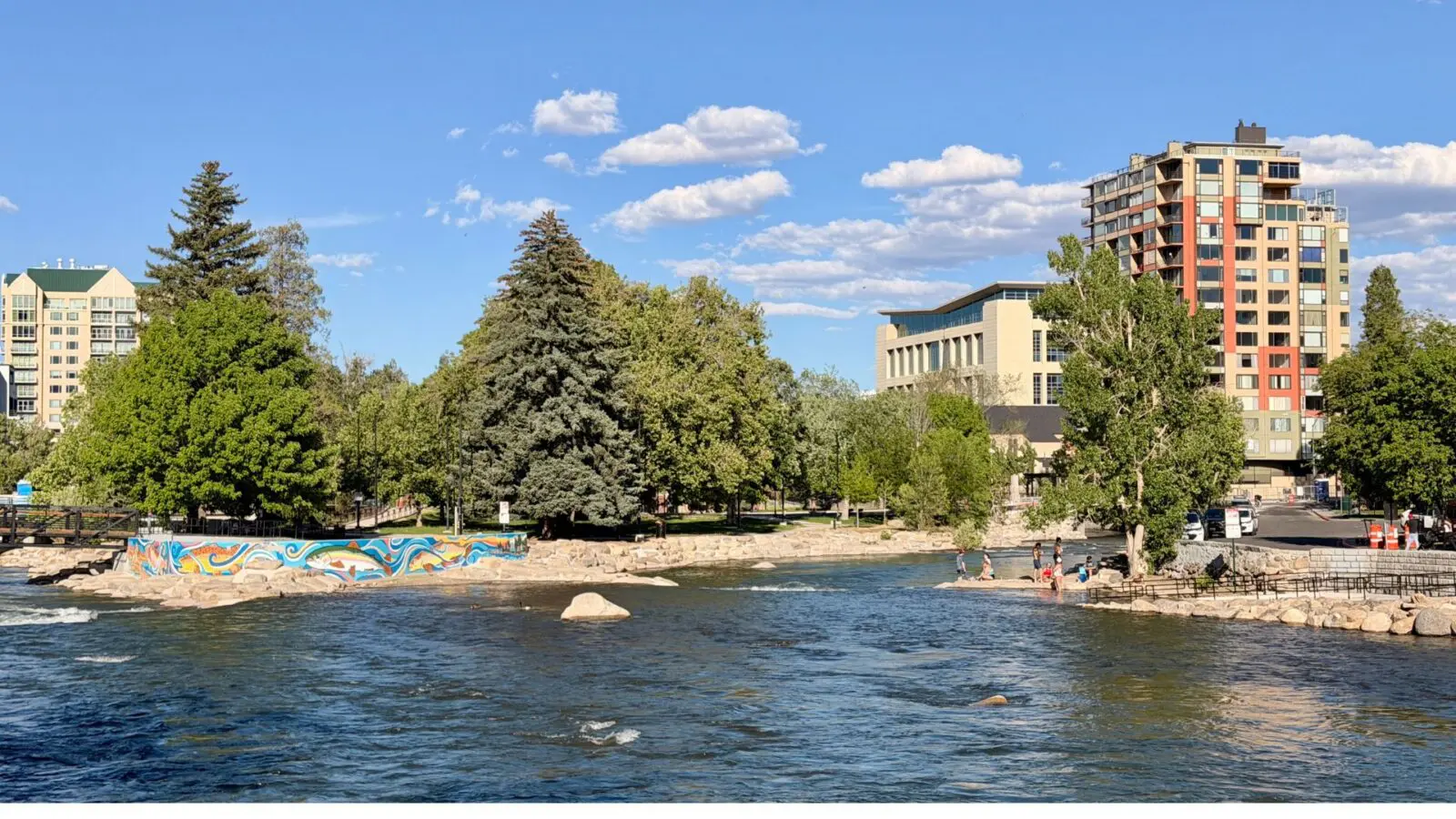 Reno riverfront park