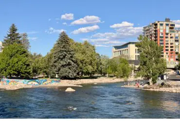 Reno riverfront park