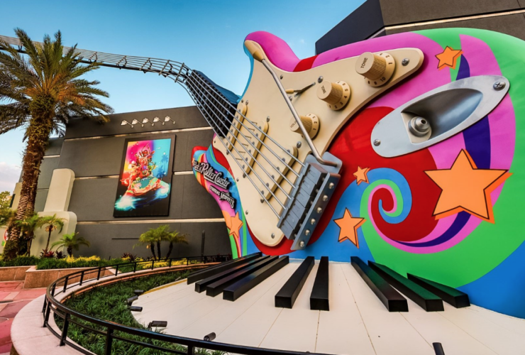 Entrance to Rock 'n' Roller Coaster Starring the Muppets at Walt Disney World