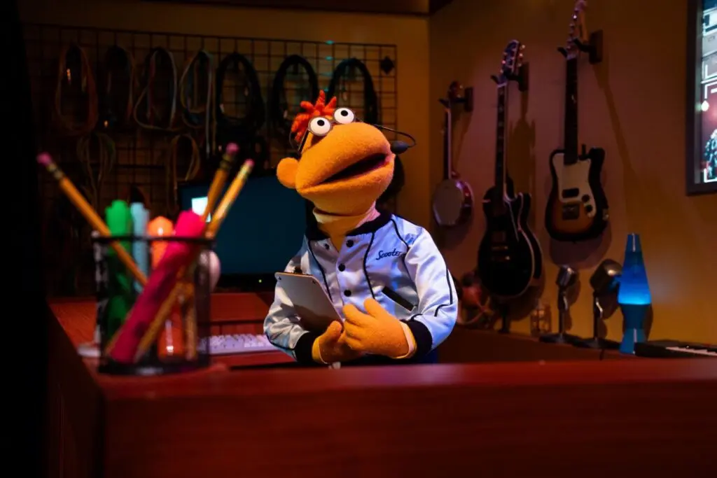Audio-Animatronic Muppet Scooters as seen at the pre-show of Rock 'n' Roller Coaster Starring the Muppets at Walt Disney World
