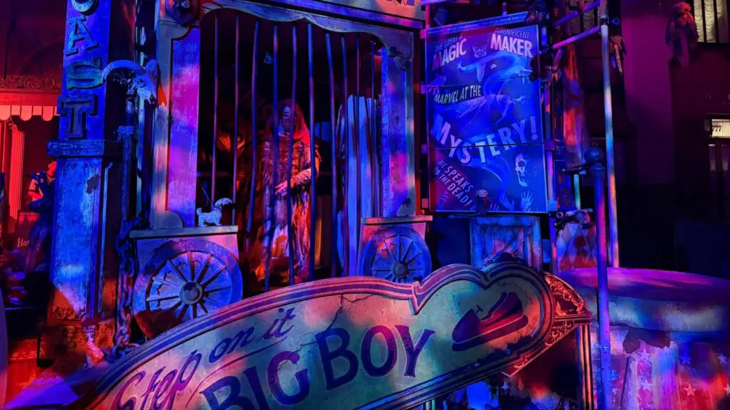 The haunted houses and scare zones are gory, with jump scares around every turn (Photo: Tarah Chieffi)