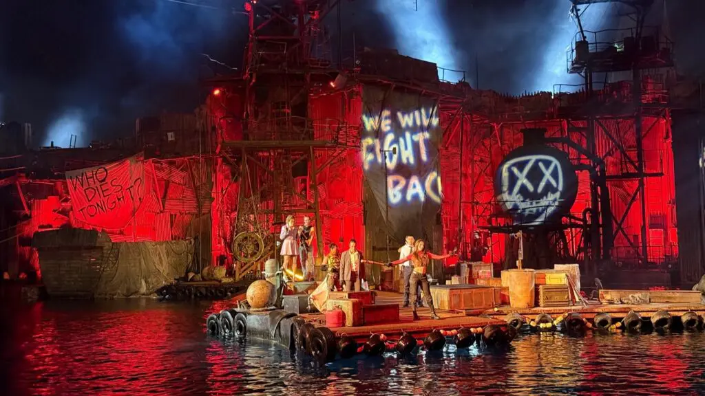 The Purge haunted house at Halloween Horror Nights