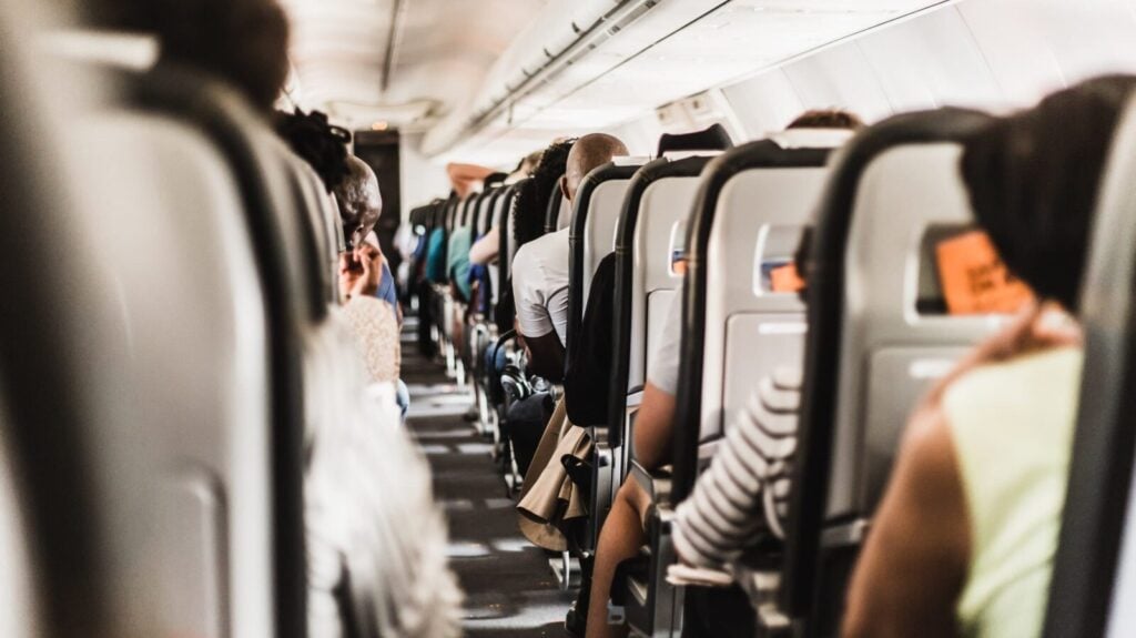 Airplane Seats (Photo by Gerrie van der Walt on Unsplash)