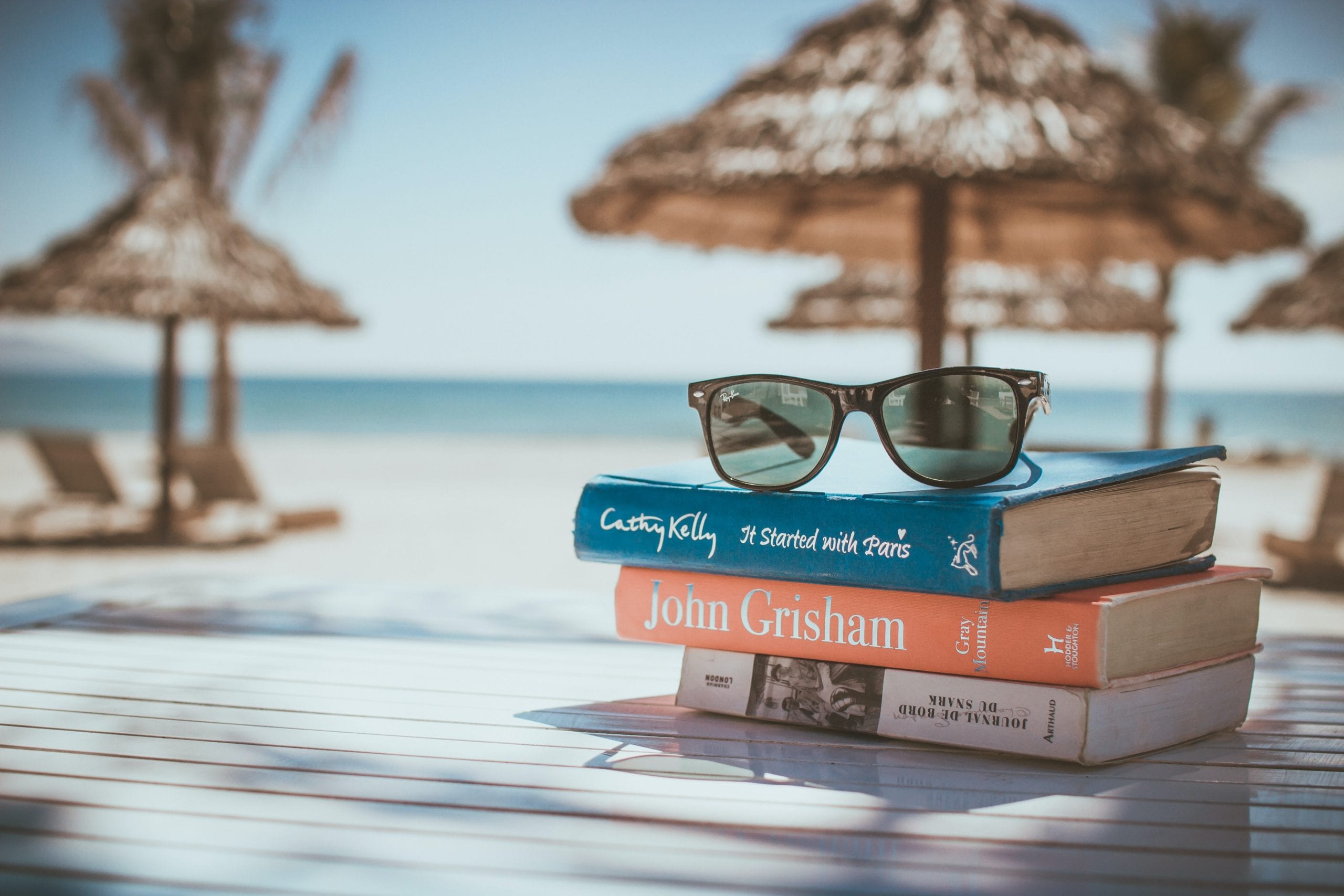 Summer Books (Photo by Link Hoang on Unsplash)