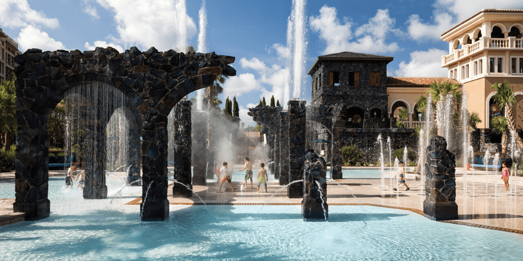 Splashground at Explorer Island water park at the Four Seasons Orlando. (Photo: Four Seasons)